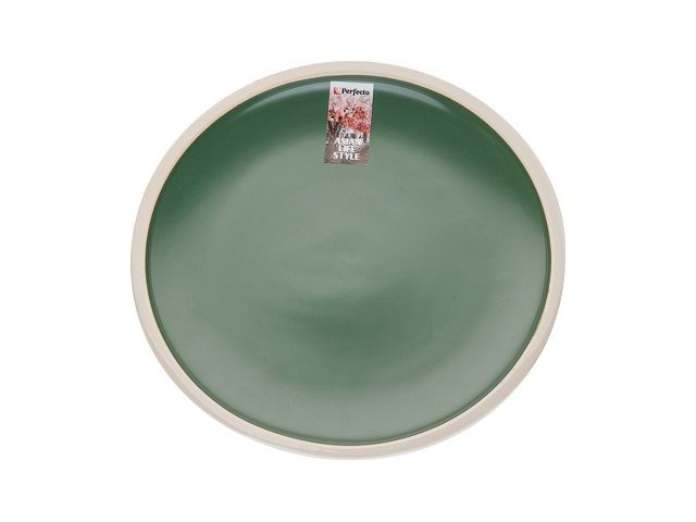 Купить тарелка десертная керамическая, 21 см, серия ASIAN, зеленая, PERFECTO LINEA (17-112104)