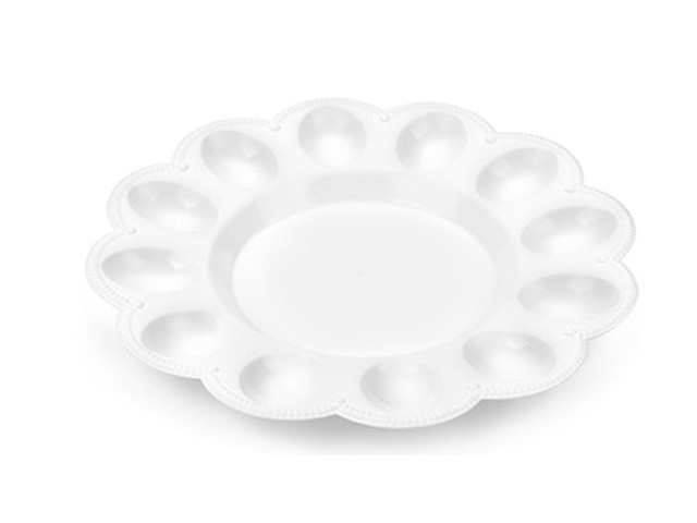 Купить тарелка для яиц, снежно-белый, BEROSSI (Изделие из пластмассы. Размер 236 х 25 мм) (ИК22101000)