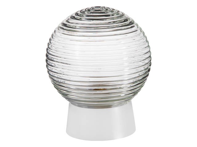 Купить светильник шар стекло/белый/прямой 60Вт, IP20 (НБП 01-60-004) Юпитер (JP1309-06) (ЮПИТЕР)