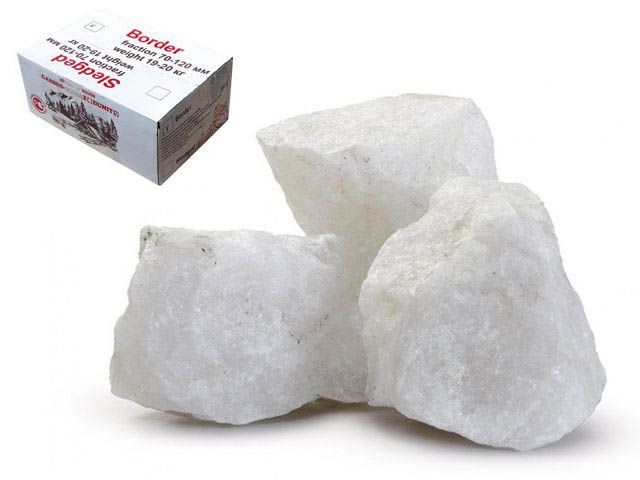 Купить камень для бани  Кварц (жаркий лед), колотый, коробка по 10 кг, ARIZONE (62-101005)