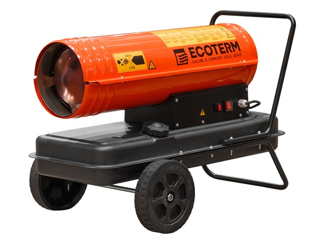 Купить нагреватель воздуха диз. Ecoterm DHD-201W прямой (20 кВт, 595 куб.м/час) (ECOTERM)