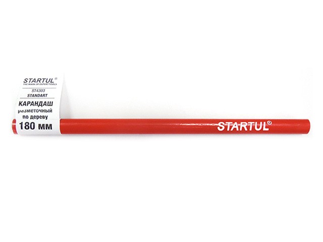 Купить карандаш разметочный 180мм STARTUL STANDART (ST4303) (по дереву)