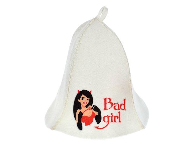Купить шапка для бани и сауны <Bad girl>, войлок, "Hot Pot" (41158) (HOT POT)