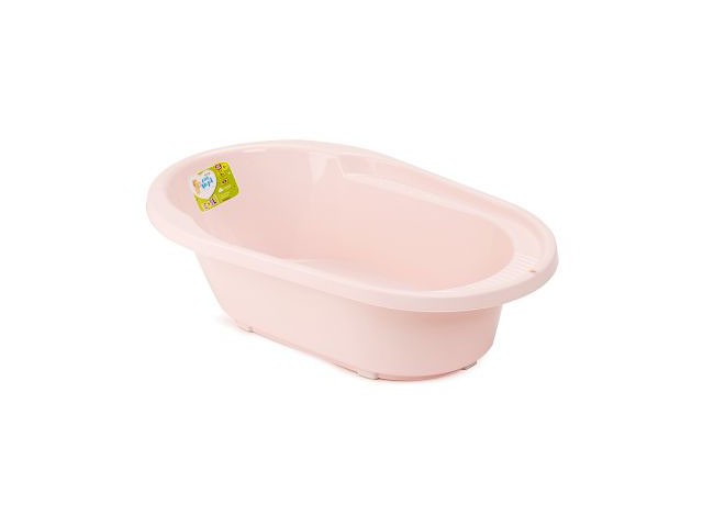 Купить ванночка детская со сливом Lalababy Play with Me, розовый пастельный, LITTLE ANGEL (размер: 82х54х25 см) (LA4108RS)