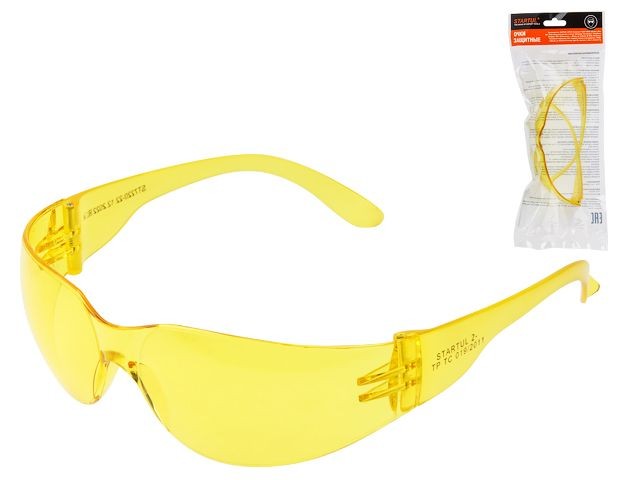 Купить очки открытые STARTUL О-22 желтые (ST7220-22)
