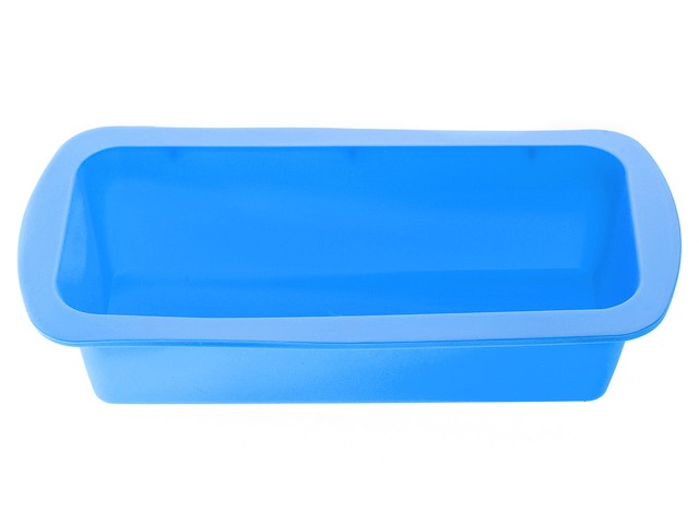 Купить форма для выпечки, силиконовая, прямоугольная, 27 х 13.5 х 6 см, голубая, PERFECTO LINEA (20-000212)