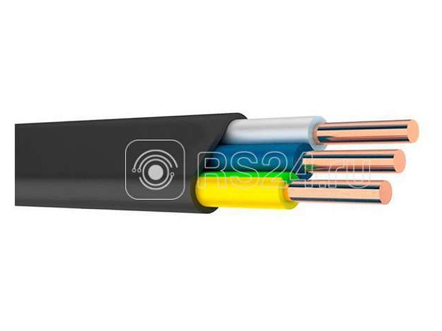 Купить кабель ВВГ-Пнг(A)-LS 3х2,5 (бухта 100м) Ч (Энергокабель) (451066) (ЭС)