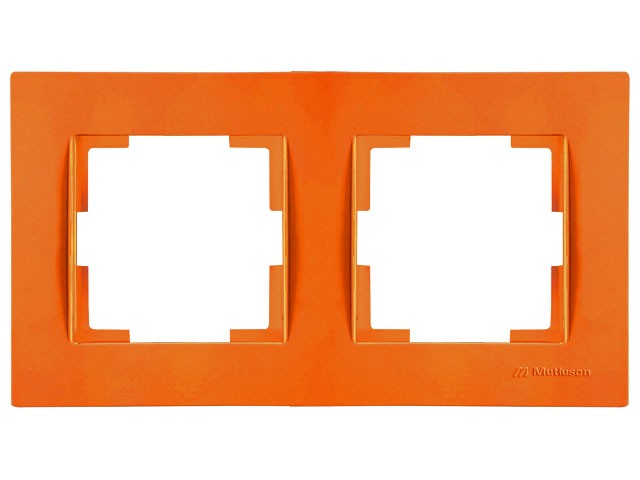 Купить рамка 2-ая горизонтальная оранжевая, RITA, MUTLUSAN (2220 800 1206)