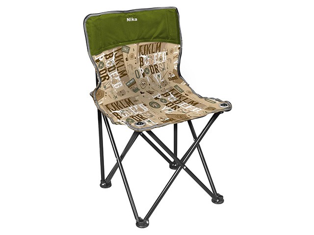Купить стул походный Премиум 2 складной со спинкой, NIKA (ПСП2)