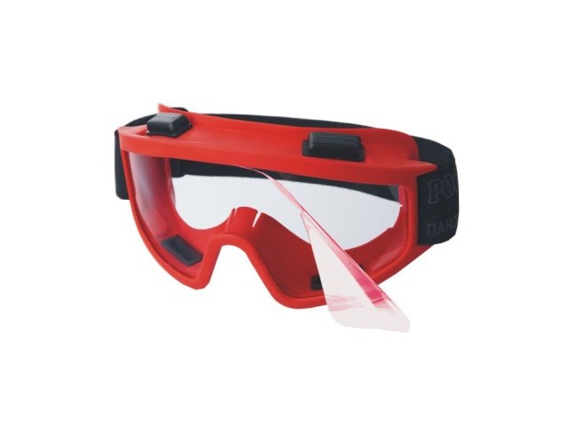 Купить очки закрытые панорамные СОМЗ ЗН11 SUPER PANORAMA CA (CA - ацетатное стекло, непрямая вентиляция, светофильтр - бесцветный) (21107)