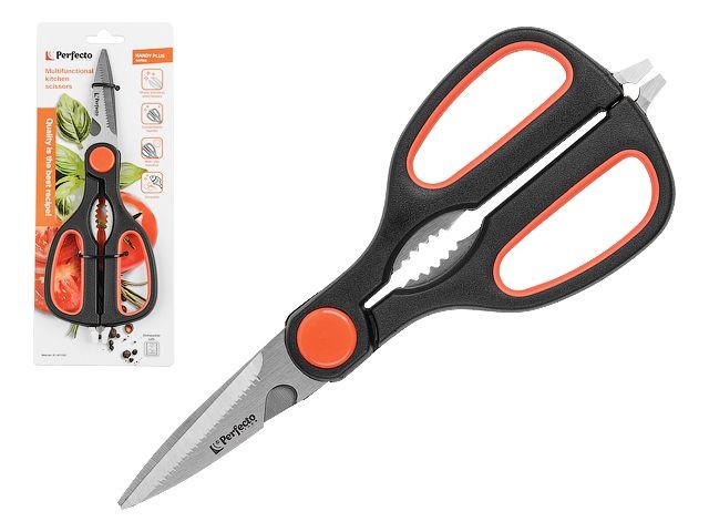 Купить ножницы кухонные многофункциональные 21.5 см, серия Handy Plus, PERFECTO LINEA (21-411122)