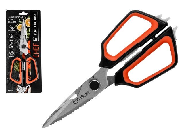 Купить ножницы кухонные многофункциональные 22.8 см, серия CHEF, PERFECTO LINEA (21-411124)