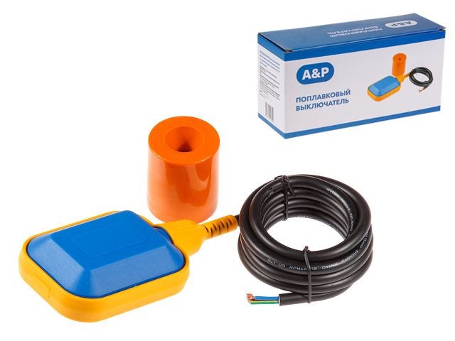 Купить поплавковый выключатель с кабелем 2,0 м A&P (AP03A05200)