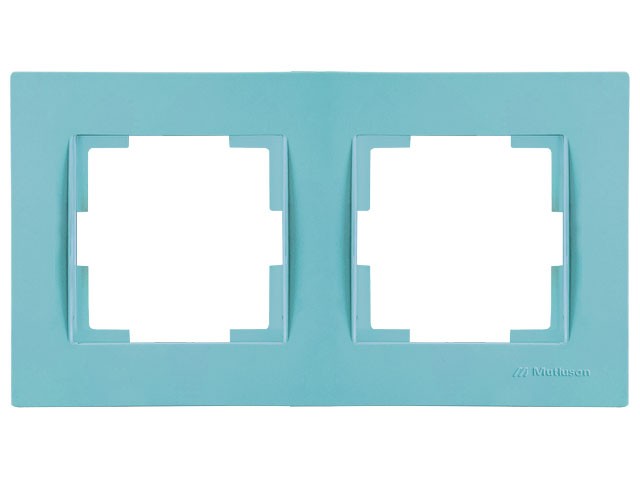Купить рамка 2-ая горизонтальная синяя, RITA, MUTLUSAN (2220 800 1212)