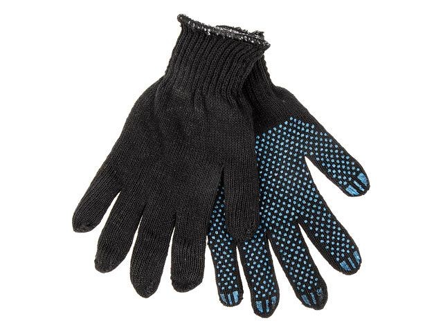 Купить перчатки х/б двойные с ПВХ, 7,5 класс (мин. риски) (602-дв) (Континент-Сити)
