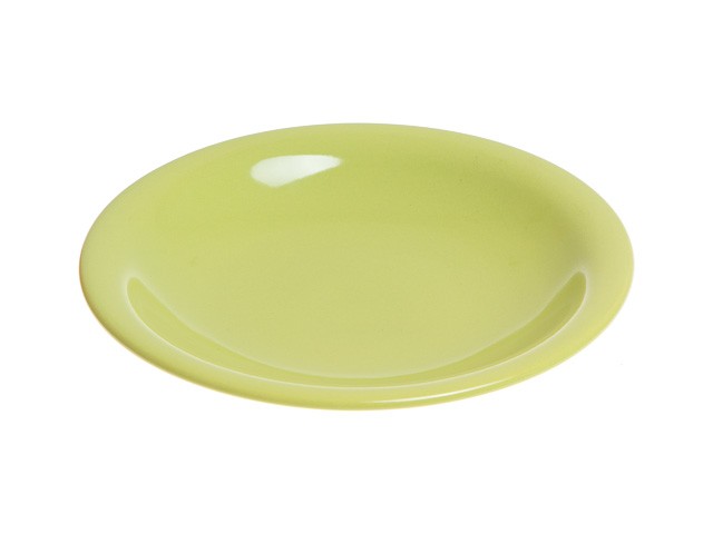 Купить тарелка глубокая керамическая, 221 мм, круглая, серия Самсун, оливковая, PERFECTO LINEA (Супер цена!) (17-225302)