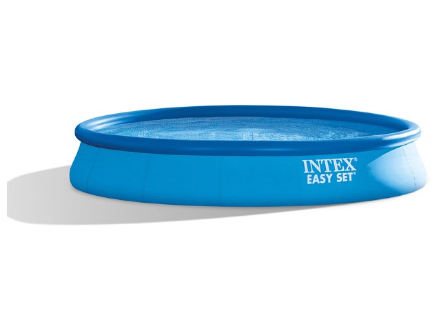 Купить надувной бассейн Easy Set, 457х84 см + фильтр-насос 220 В, INTEX (от 6 лет) (28158NP)