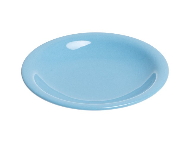 Купить тарелка глубокая керамическая, 221 мм, круглая, серия Самсун, голубая, PERFECTO LINEA (Супер цена!) (17-225400)