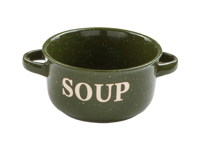 Купить миска керамическая, 134 мм, Для супа, зеленая,  PERFECTO LINEA (Супница объемом 645 мл) (30-523301)